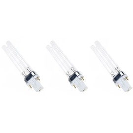 Anyray 3-Bulbs Replacement Bulb for SunSun JUP-01 9W UV Filter Pump 9 Watt