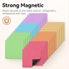 Magnetic Sticky Notes, 3x3 inch, 30-Pack Pastel Dry Erase Magnets,