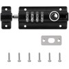 Combination Locking Bolt, ProChosen 4 Digit Sliding Lockable Padbolt Heavy