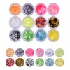 YESLADY Nail Art Glitter Mylar Slice Irregular Sequin Glass Piece