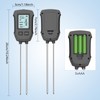 Garden Soil Tester,Digital Soil Moisture Meter - 5-in-1 Earth Moisture