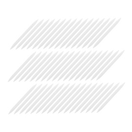 Baluue 50pcs Soft Eyeliner Brush Heads Replacement Brush Tips for Diy Makeup Suitable for Purpose Use