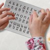 MagiDeal Russian Braille Alphabet Board Teaching Aid Learning Supplies for
