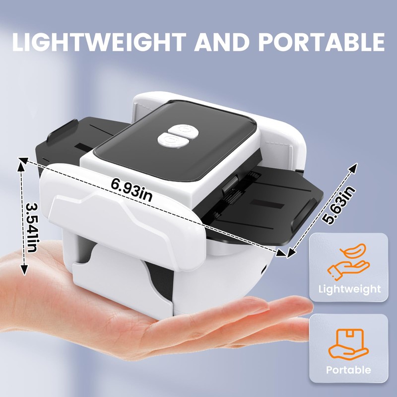 PRENOXA Rechargeable Automatic Card Shuffler Machine for 1-2 Decks, with