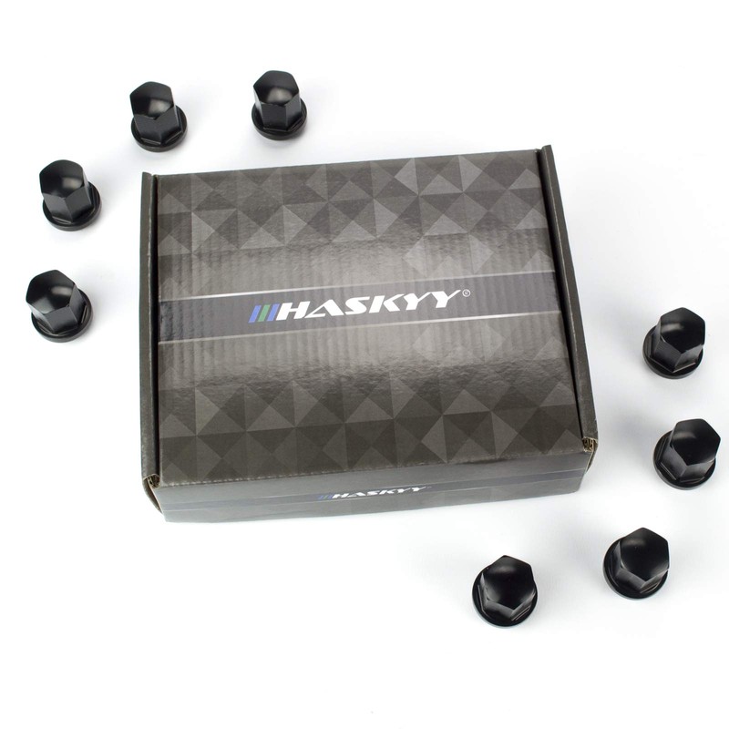 20 Aluminium Black Wheel Nuts Suitable for Original Alloy Wheels