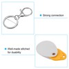 [PATIKIL] Leather Key Chain Leather Keychain with Key Ring Keychain