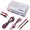 Multimeter Electronic Test Lead Kit with Insulation Alligator Clips WGGE
