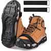 Ice Snow Grips Crampons Traction Ice Cleat Spikes Non-Slip Over