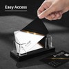 HIIMIEI Business Card Holder Acrylic: 8 Pack Business Card Display