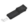 uxcell Rubber Flexible SUS304 Stainless Steel Soft Draw Latches Hasp