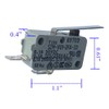 LONYE 6600JB3001C Refrigerator Dispenser Switch Replacement for LG Refrigerator SZM-V01-2FA-33