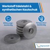 Topnorm24 - EPDM Stainless Steel Sealing Washers for Screws -