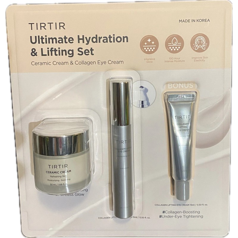 Tirtir Ultimate Hydration Lifting Set Ceramic Cream + Collagen Lifting