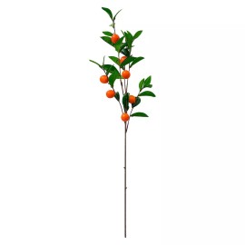 Unbranded 35" Spring Botanical Artificial Orange Fruit Spray Flowers Party Home Decor