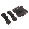 Abdominal Muscle Trainer 10 Modes PU Leather USB Rechargeable Micro