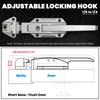 Preruner Walk in Cooler Door Closer Complete Latch Kit, Walk