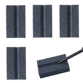 CosyInSofa Dart Sharpener Dart Point Sharpener, Darts V-Sharp Sharpening Stone for Metal Dart Tips,4 Pcs Sand Stone Darts Burrs Remover Tool