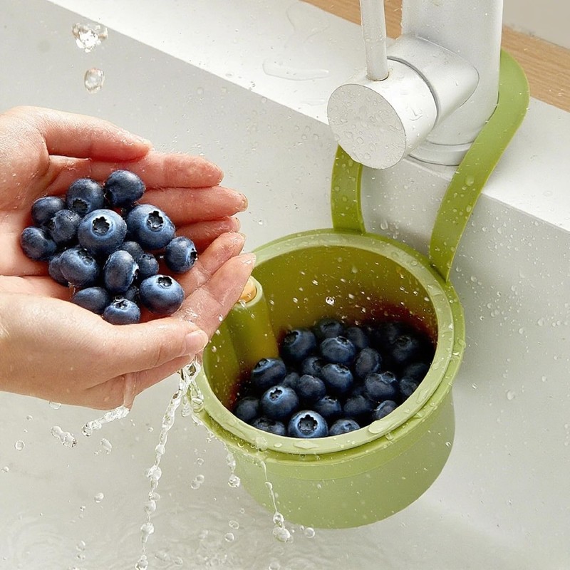 Sink Strainer, Snap Button Sink Strainer, Snap Kitchen Drain Basket,