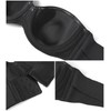 HACI Women's Strapless Bra Non Padded Underwire Minimizer Support Bras(Black，34DDD