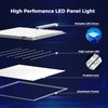 AIKVSXER 2 Pack 2x2 LED Flat Panel Light - Selectable