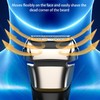Men Cordless Electric Face Shaver Digital Display USB Rechargeable Washable