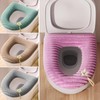 2 Pieces Thicker Soft Toilet Seat Covers with Handle, Toilet