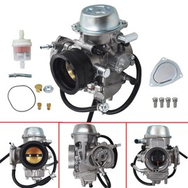 Carburetor Carb and Intake Boot Replacement for Yamaha Grizzly 600 660 YFM660FA YFM660FG YFM660FGH YFM660F YFM600F YFM600FH YFM600FWA
