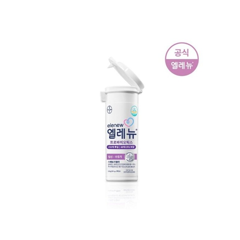 Elenyu 엘레뉴_프로바이오틱스 30정 / 유산균 / 임산부비타민 Elenew Probiotics 30