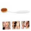 Baluue 2pcs Foundation Brush Liquid Makeup Ergonomic Flat Top Beauty