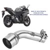 r3 mid pipe + Exhaust Mid-Pipe Motorcycle Middle Pipe Link