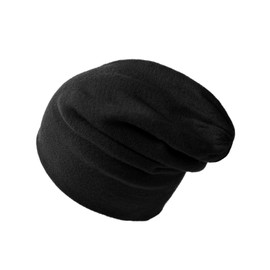 Villand 100% Merino Wool Hat for Men and Women with Gift Bag, Double Layer Ski Hat, Knitted Wool Hat for Winter, black