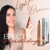Lapiz para Cejas Efecto Microblading, Dibujo pelo a pelo, Impermeable,