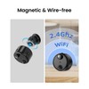 VIDCASTIVE 4K Mini WiFi Indoor Camera Wireless Nanny Cam with