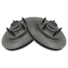 Front Brake Rotors Set Vented Compatible with 1997-1998 Ford F-150