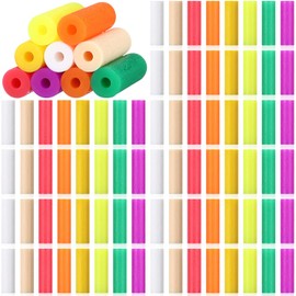 80 Asientos de Bandeja Alineadora de Masticar Asiento Alineador Colorido Mordedores Masticables, 8 Colores