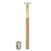 Pack of 10 Furniture Screws M6 Carbon Steel with Barrel