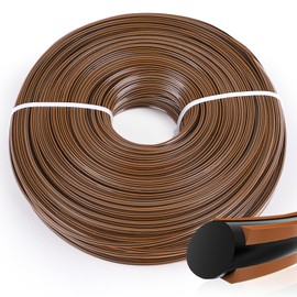 SWAWIS Trimmer Line 2.4 mm x 100 m Brush Cutter Thread Grass Trimmer Brush Cutter Thread for Grass Trimmer Brush Cutter Line Mowing Line Brush Cutter Trimmer Threads, 4-Edged Brown