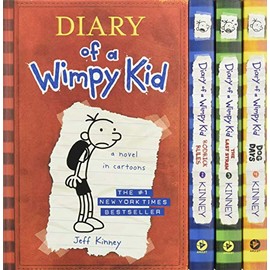 Diary of a Wimpy Kid Box of Books 1-4 Revised