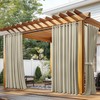 Royal Shade Waterproof Outdoor Curtains 300GSM for Patio, Premium Privacy