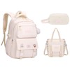 DAMAIYIYI Girls' Backpack Set of 3 Backpack School Backpack Backpack