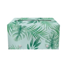 COEQINE Tissue Box Cover Rectangular,Summer Hawaiian Style Theme Tissue Box Cover Dust Cover Non Slip, Home Decor