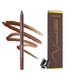 Waterproof Eyeliner Pencil, Gel, Long-Wear, for Women (Chocolate)