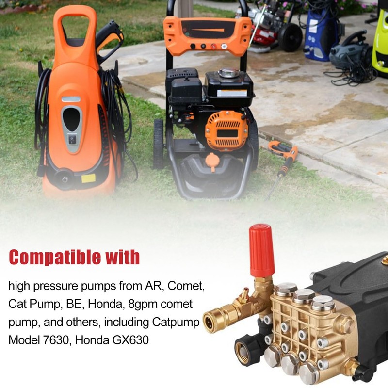 QuenPenge Upgraded 350 Unloader Valve Pressure Washer Pump with Knob