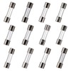 BOJACK 12 Values 120 pcs Slow Blow Glass Fuses Assortment