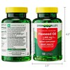 Flaxseed Oil Softgels 1000 mg – 100 Count – Vegetarian