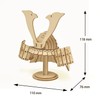 wa-gu-mi Kabuto Samurai Warrior Helmet Wooden Japanese 3D Puzzle -