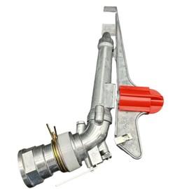 2‘’ Agriculture Farm Irrigation Sprinkler Lawn Sprinkler Irrigation Spray Gun Large-Area Watering Spray 360° Rotary Farm Lawn Garden Irrigation (2.0inch)