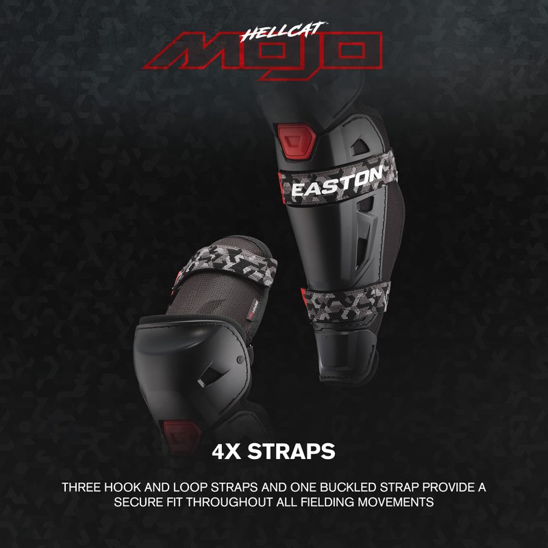 Easton | Hellcat MOJO Slowpitch Softball Leg Guards | L/XL