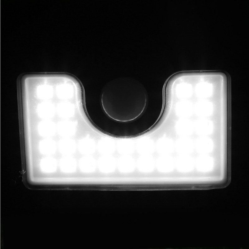 30 LEDs Solar Motion Sensor Night Light Outdoor Waterproof Garden