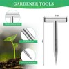 Sukiise Hand Dibber, Seed Dibber, Bulb Planter Tool, Seed Planter